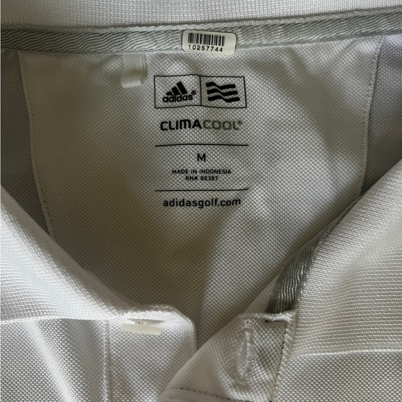 Adidas White ClimaCool Athletic Men’s Long Sleeve Size Medium - Picture 4 of 6
